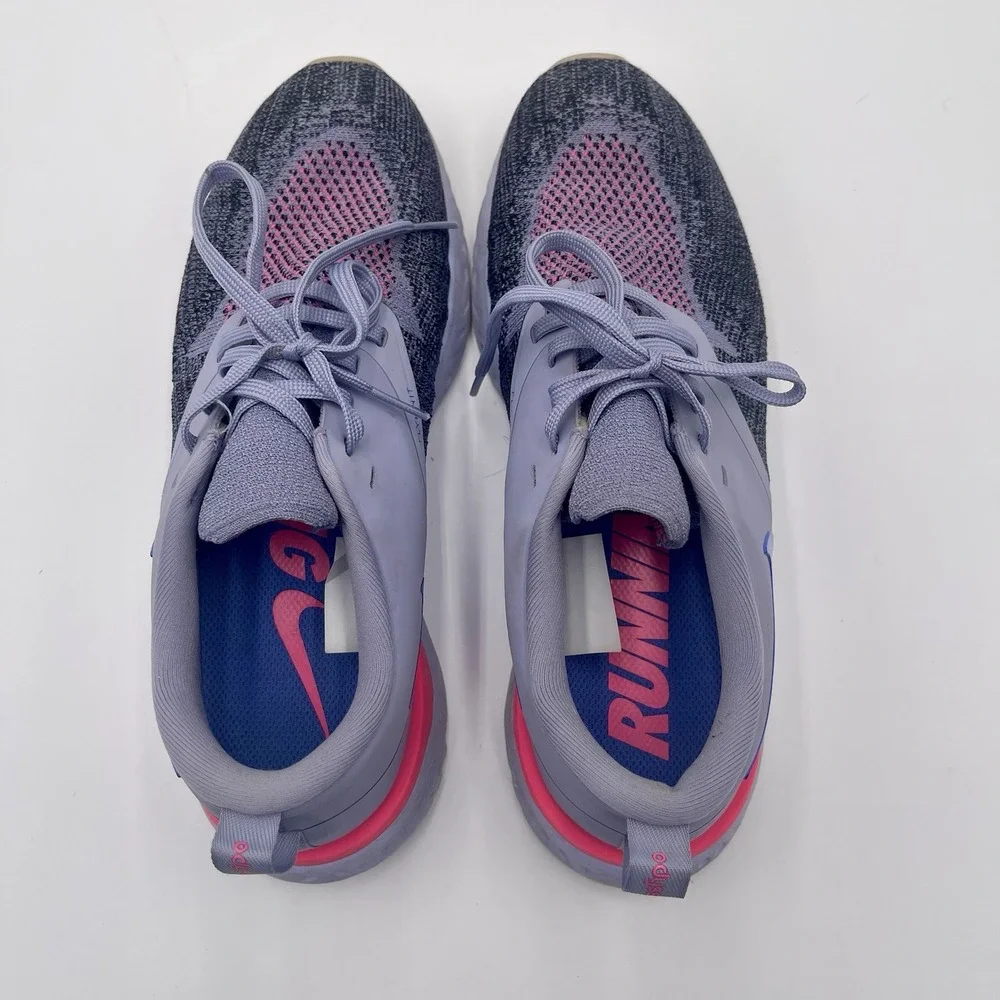 Nike‎ Odyssey React 2 Flyknit AH1016-500 Indigo Haze/Sapphire Women's Size 8